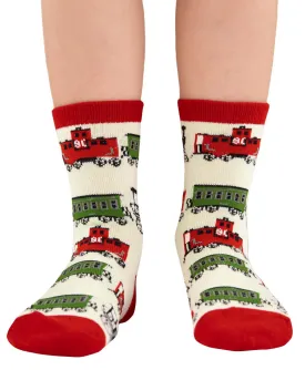 Small Train Kids Socks
