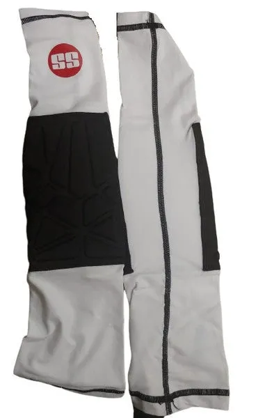 SS Elbow Sleeves Embossed (White & Black)-