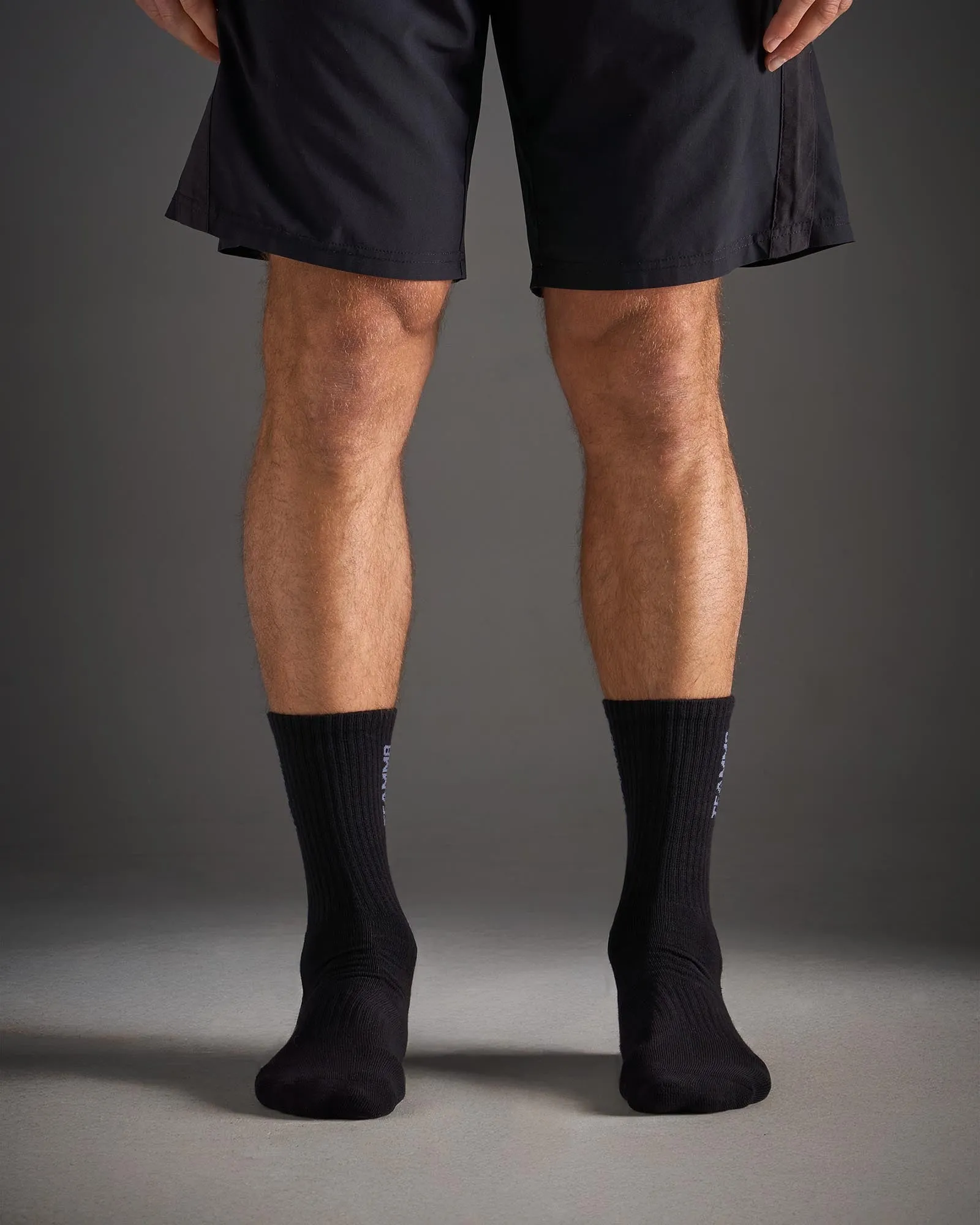 TEAMM8 Crew Socks - Black|Blue