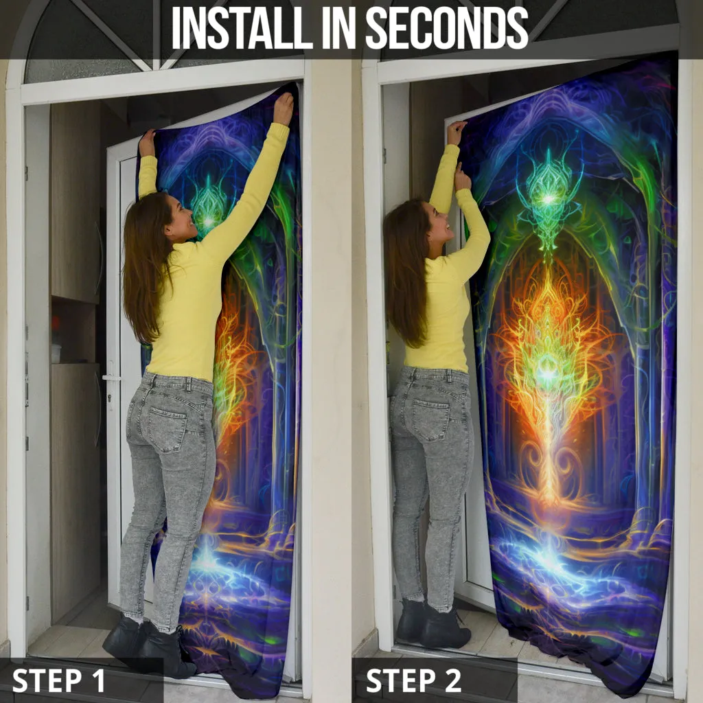 THE PALACE IN THE SKY DOOR SOCK | ACIDMATH AI