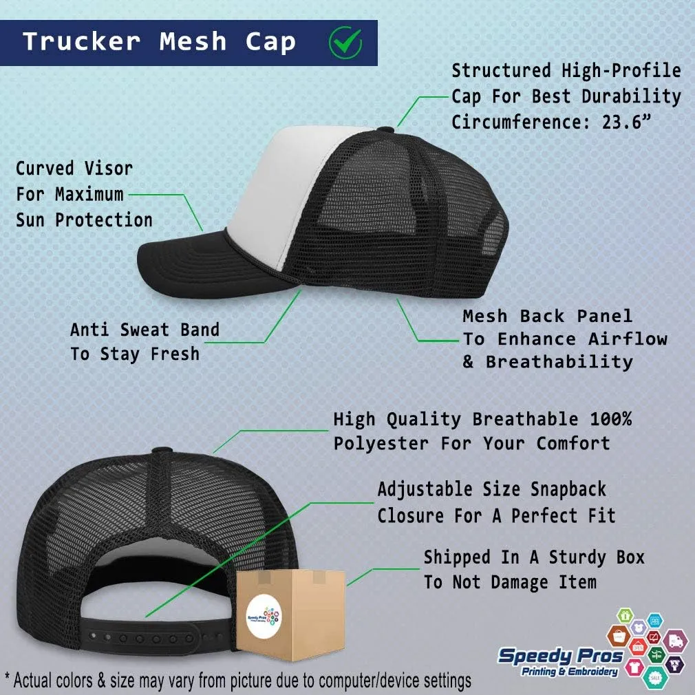 Trucker Hat Men & Women Snapback Custom Personalized Photo & Text Baseball Cap