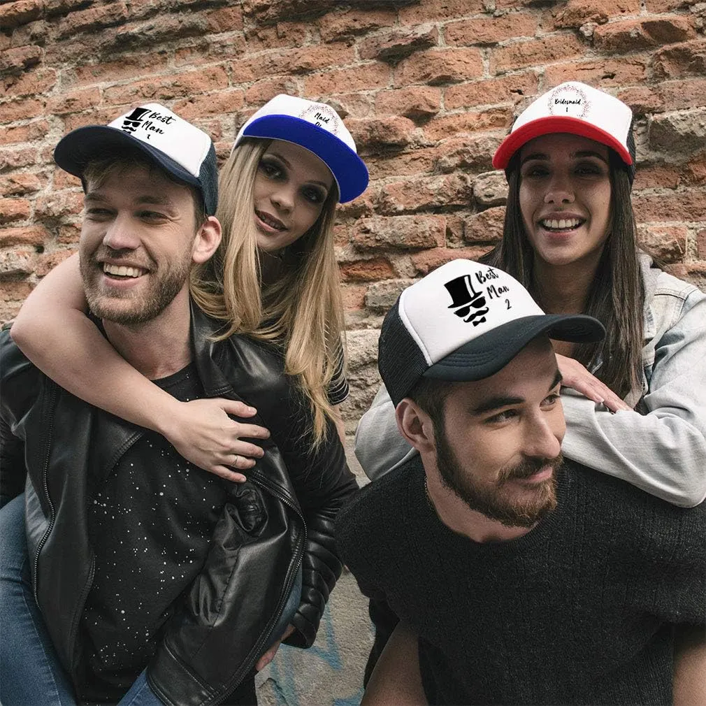 Trucker Hat Men & Women Snapback Custom Personalized Photo & Text Baseball Cap