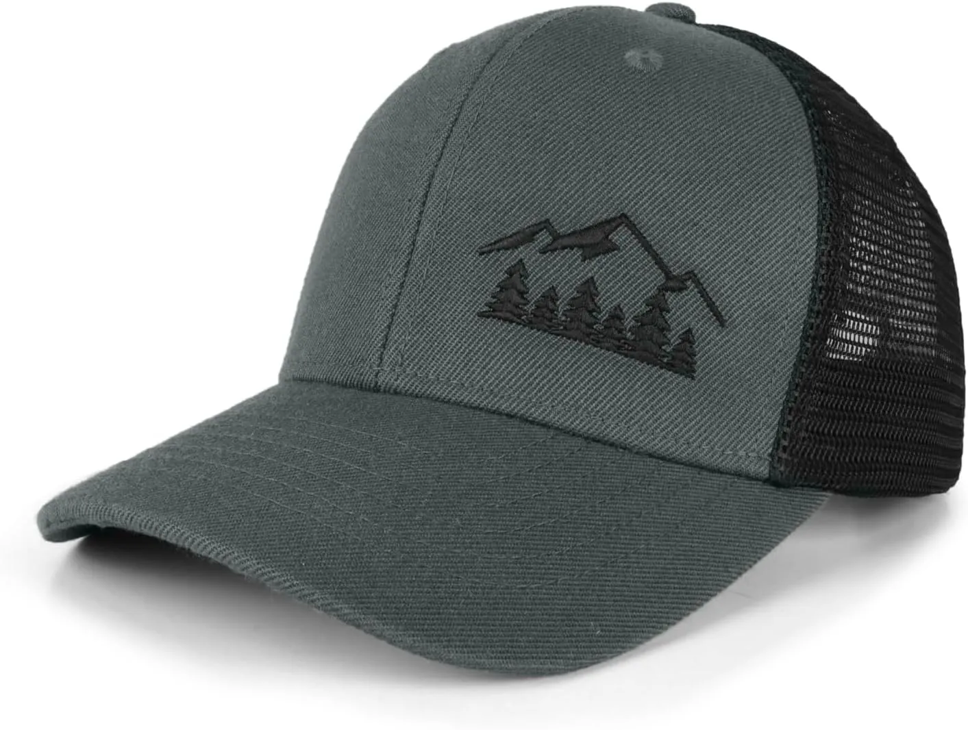 Trucker Hats for Men - Baseball Cap Adjustable Snapback Breathable Classics Mesh Back Cap Multicolor XL