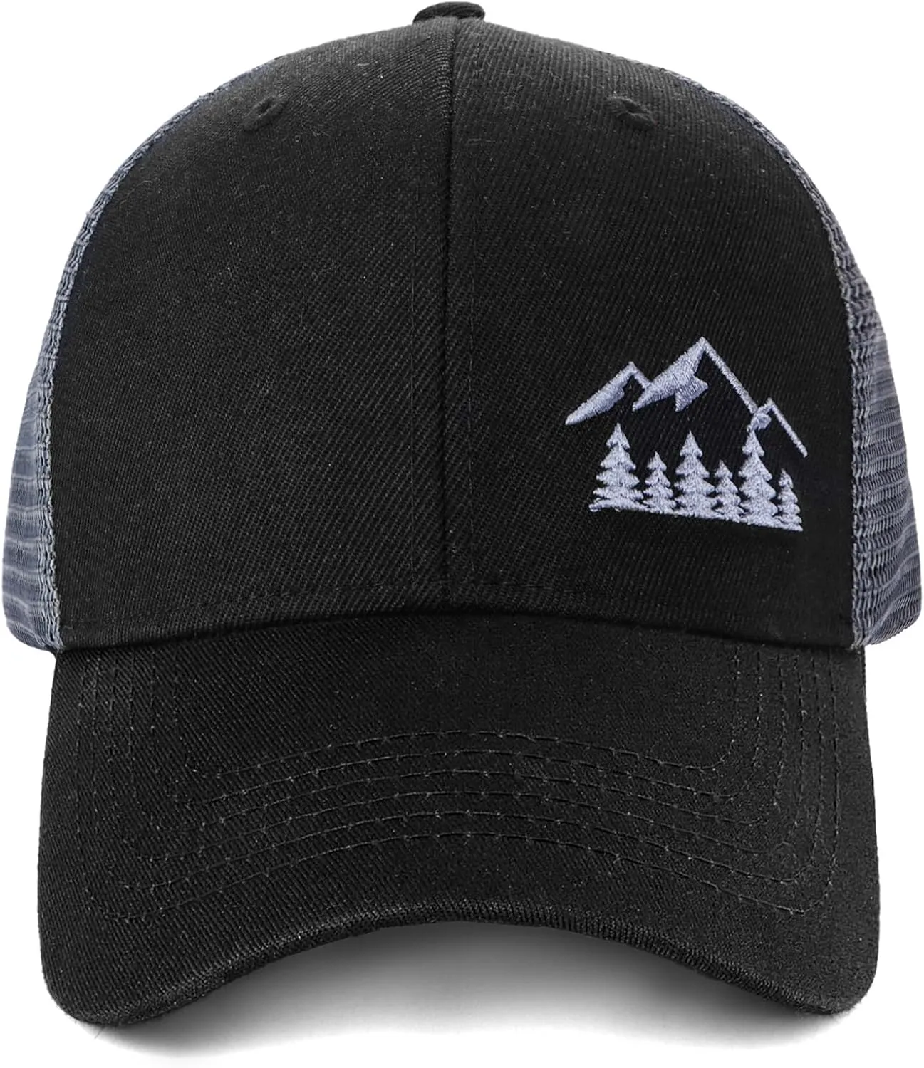 Trucker Hats for Men - Baseball Cap Adjustable Snapback Breathable Classics Mesh Back Cap Multicolor XL