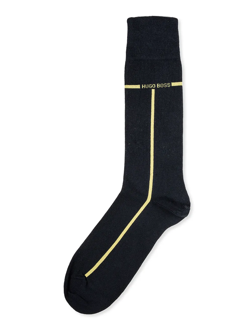 Two-Pack Of Cotton-Blend Socks With Contrast Accents Navy