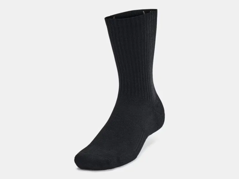 Under Armour Unisex UA Training Cotton 6-Pack Crew Socks