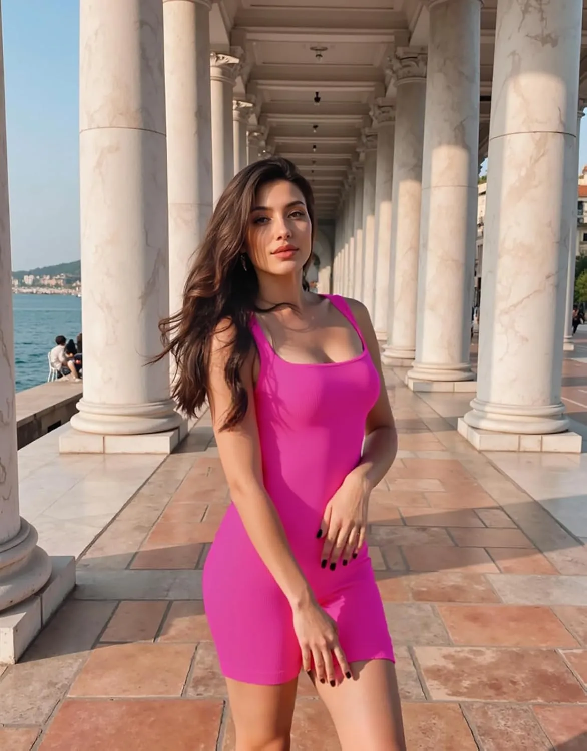 Women's Workout Seamless Romper Yoga Ribbed Bodycon One Piece Square Neck Shorts Jumpsuit